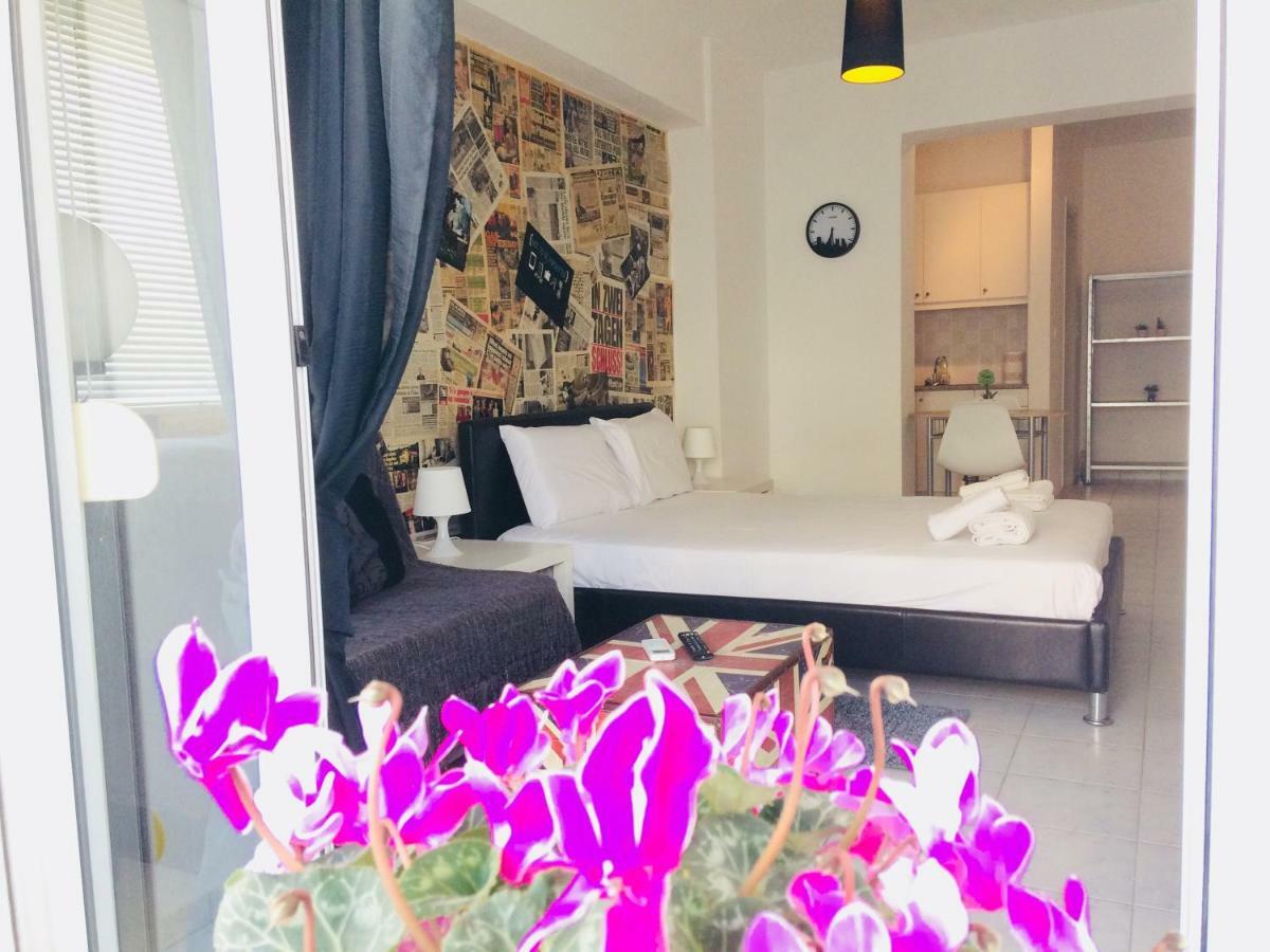 Korona Βeach Αpartments Lägenhet Rethymno Exteriör bild