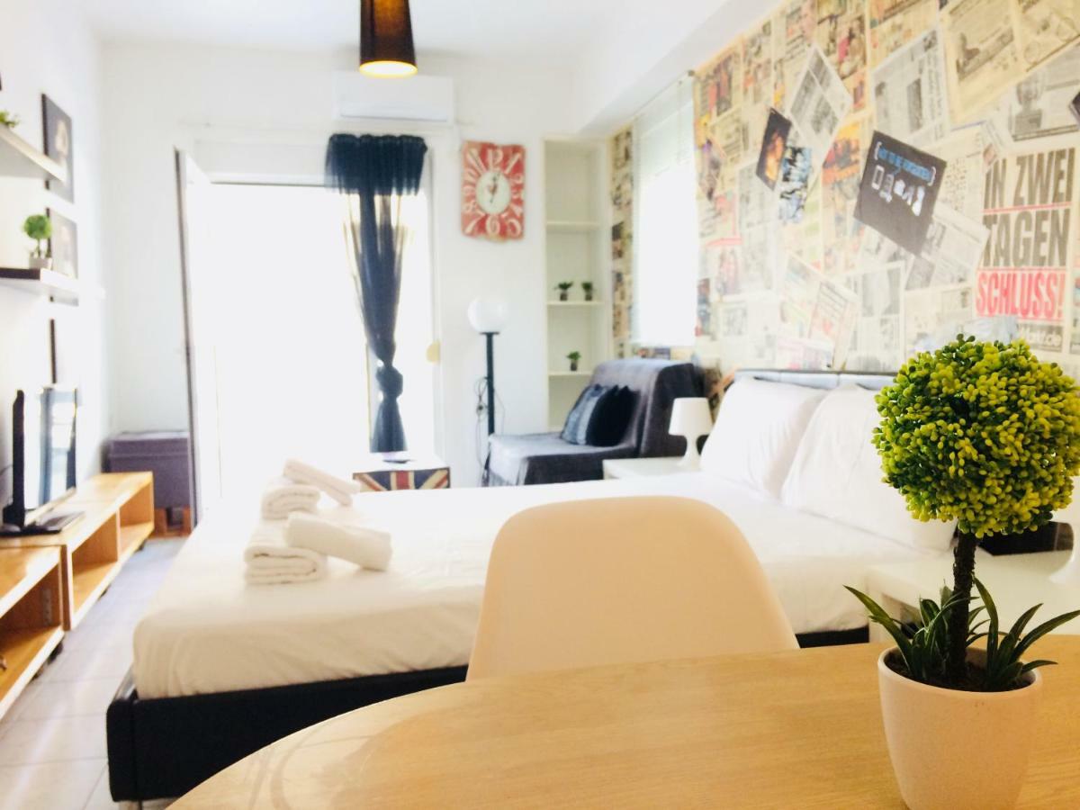 Korona Βeach Αpartments Lägenhet Rethymno Exteriör bild