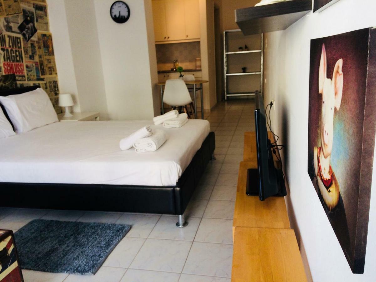 Korona Βeach Αpartments Lägenhet Rethymno Exteriör bild