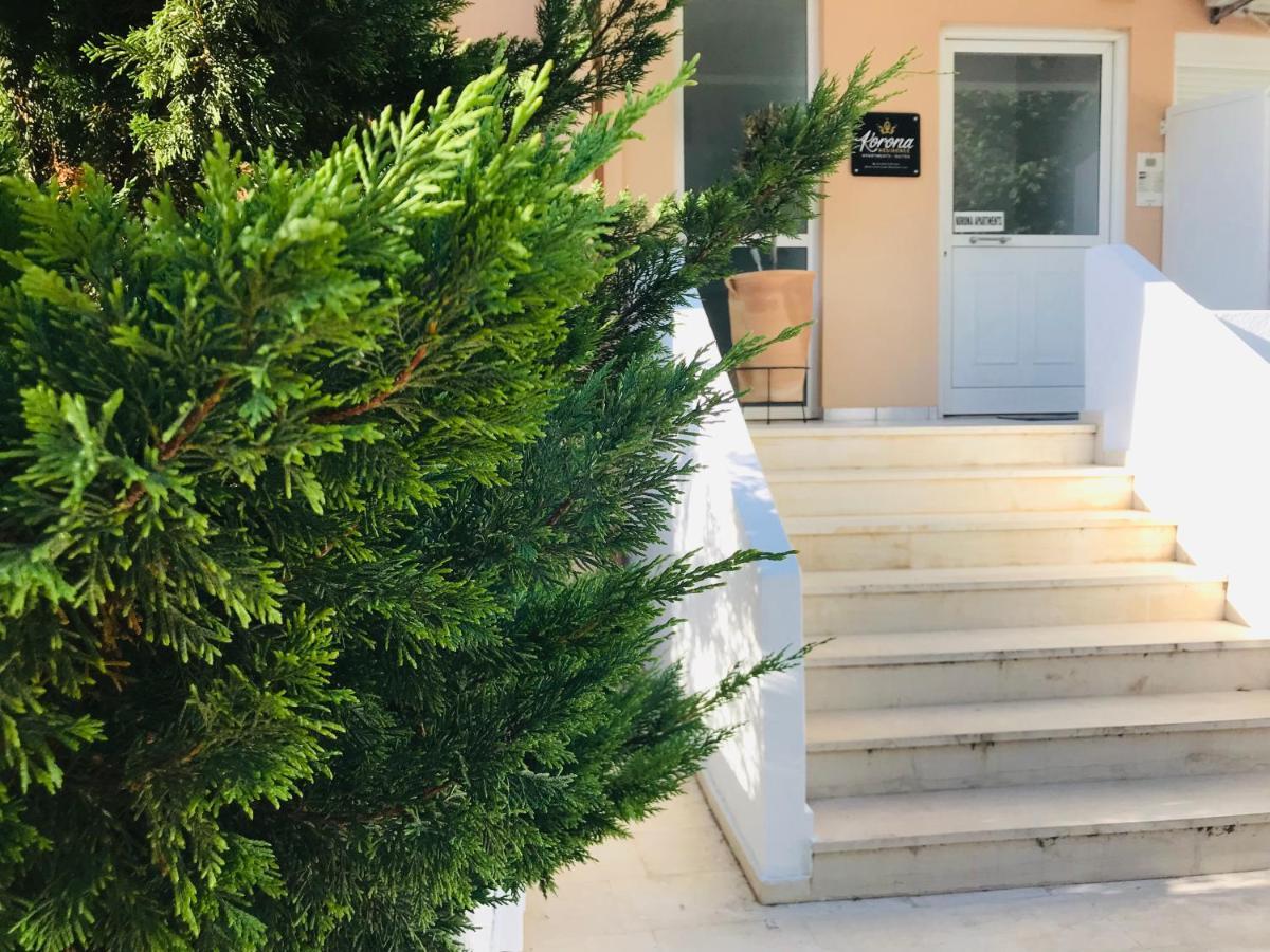 Korona Βeach Αpartments Lägenhet Rethymno Exteriör bild
